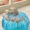Glitzhome&#xAE; Small Glass Pumpkin, Blue